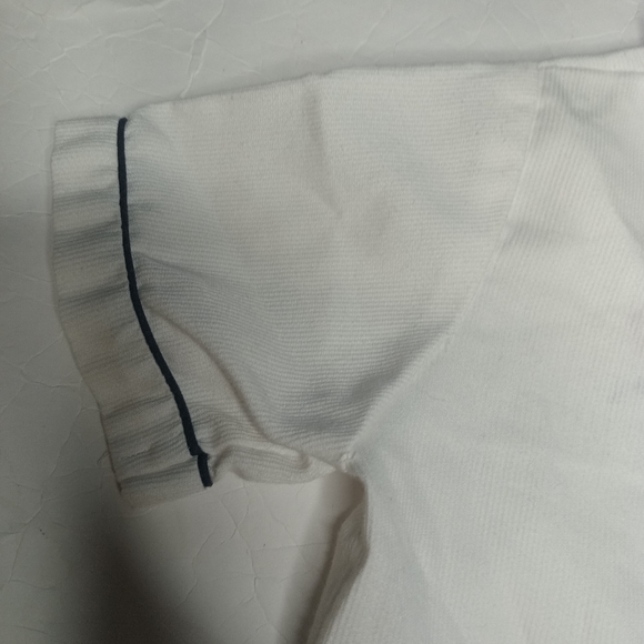 Sophie Dess Creation Paris Smocked 24mons White Blue Nautical Short Sleeve - Picture 13 of 16